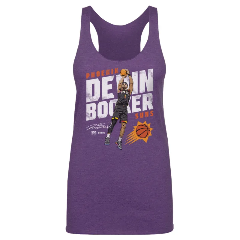 Devin Booker Phoenix Suns Slant WHT sold by 500 Level