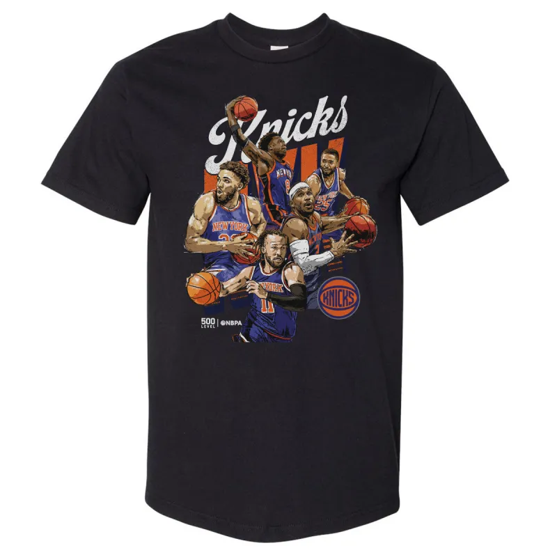 New York Knicks Starting 5 WHT sold by 500 Level