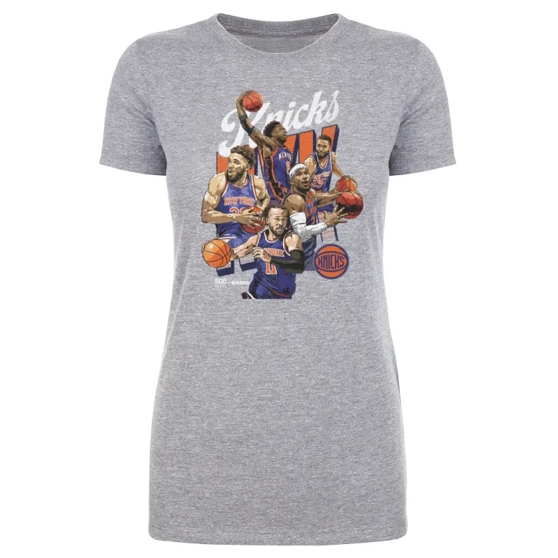 New York Knicks Starting 5 WHT sold by 500 Level