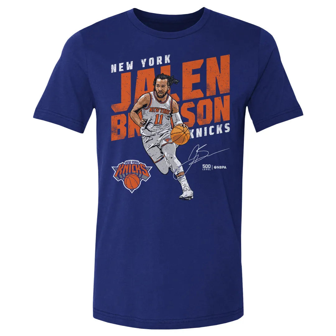 Jalen Brunson New York Knicks Slant WHT sold by 500 Level product image thumbnail 2