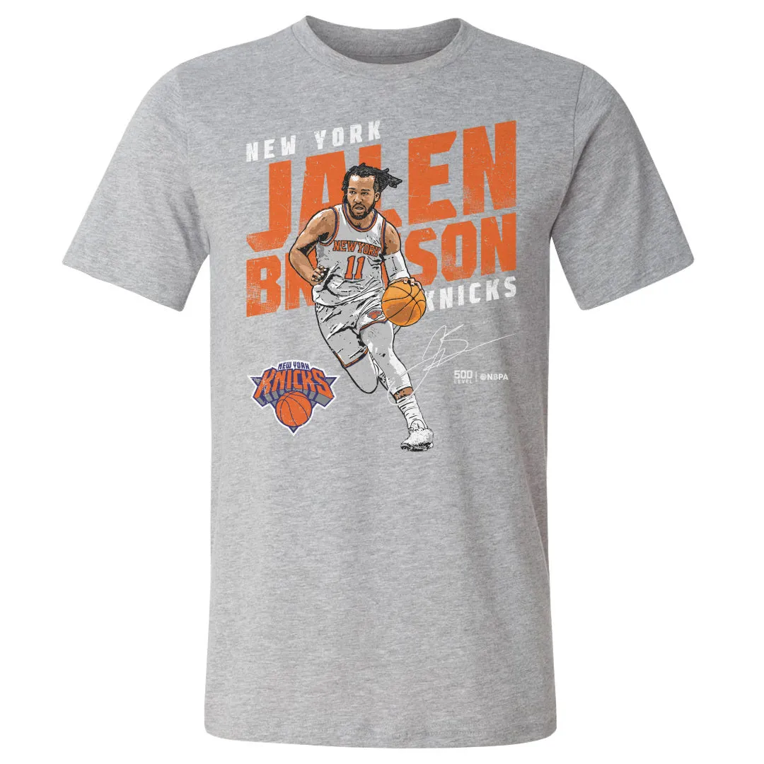 Jalen Brunson New York Knicks Slant WHT sold by 500 Level product image thumbnail 3
