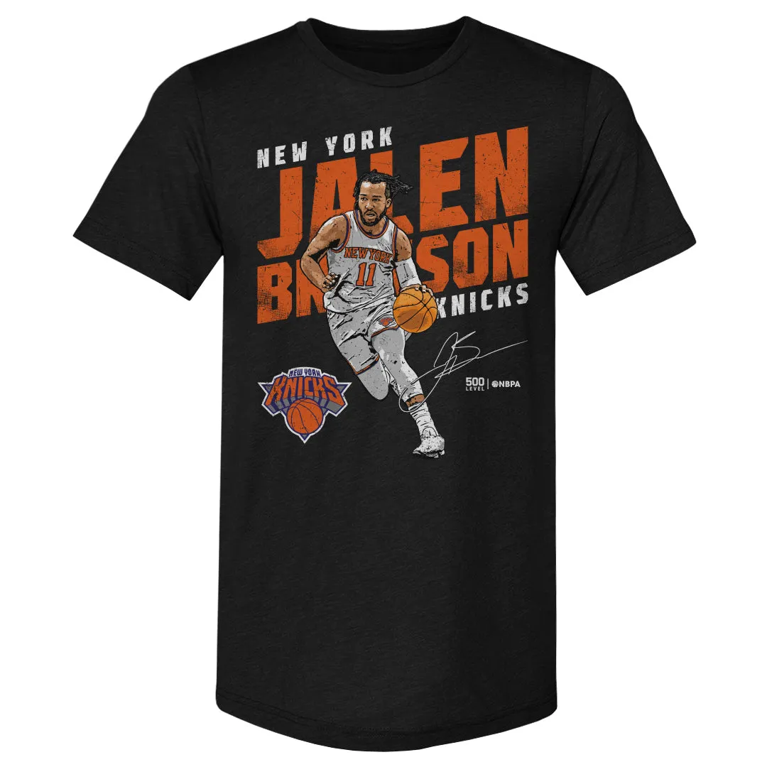 Jalen Brunson New York Knicks Slant WHT sold by 500 Level product image thumbnail 3