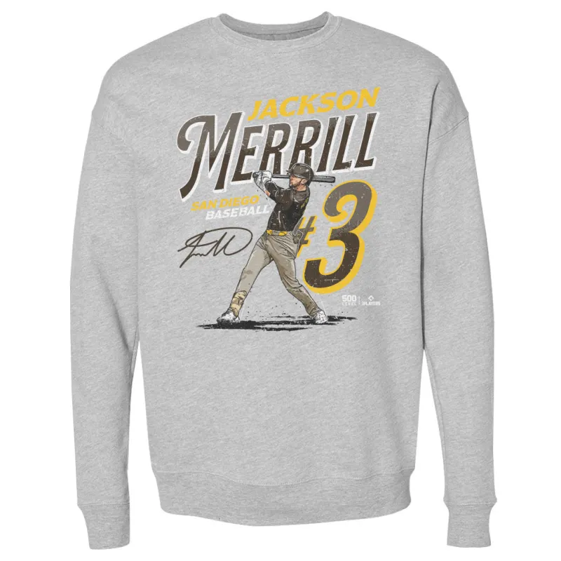 Jackson Merrill San Diego Player Name WHT sold by 500 Level