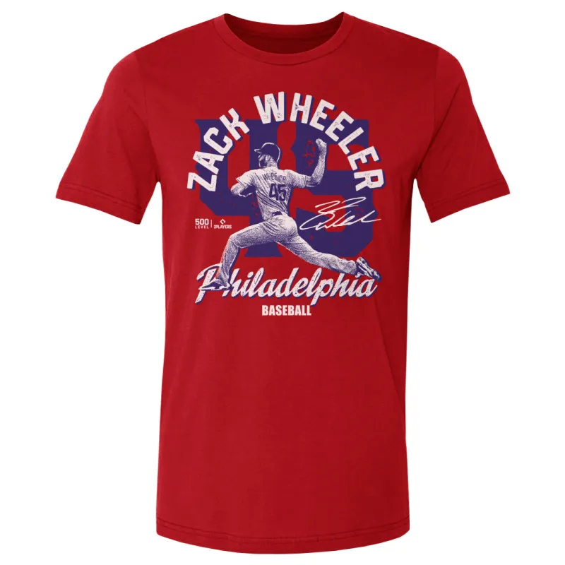 Zack Wheeler Philadelphia Screen WHT sold by 500 Level