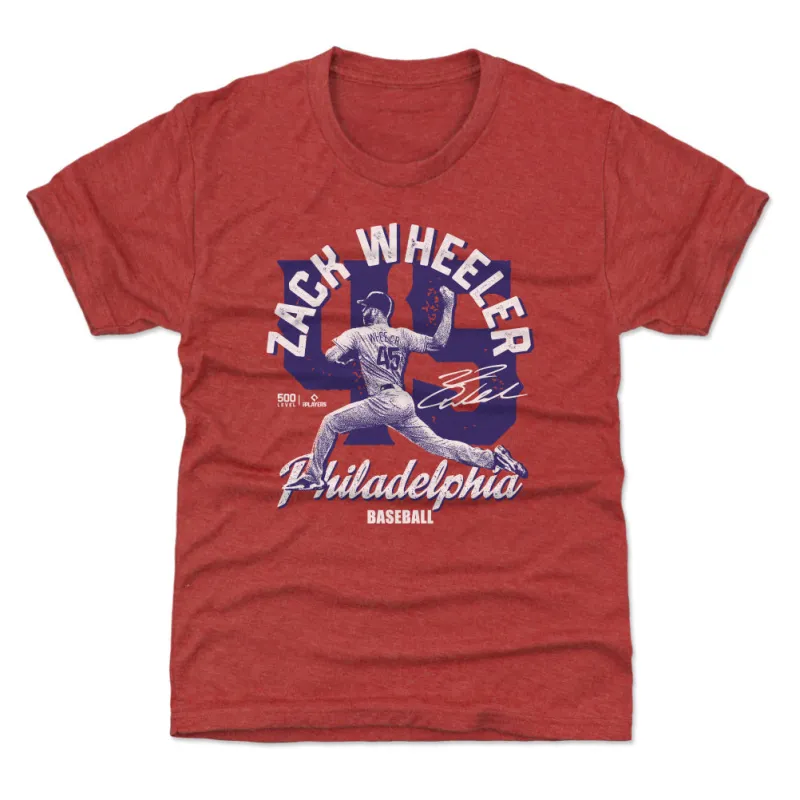 Zack Wheeler Philadelphia Screen WHT sold by 500 Level