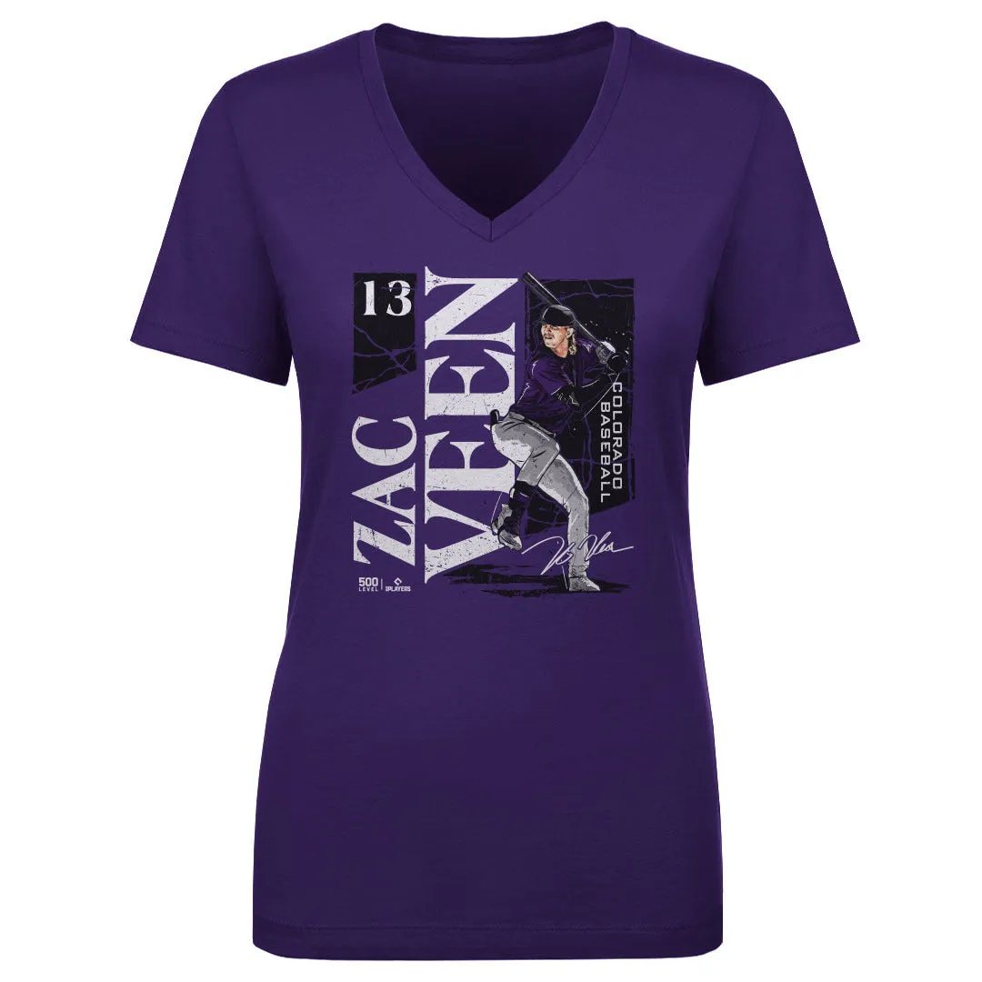 Zac Veen Colorado Player Name WHT sold by 500 Level product image thumbnail 2