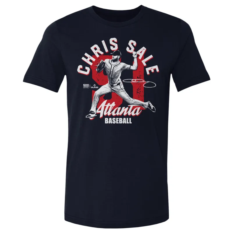 Chris Sale Atlanta Screen WHT sold by 500 Level