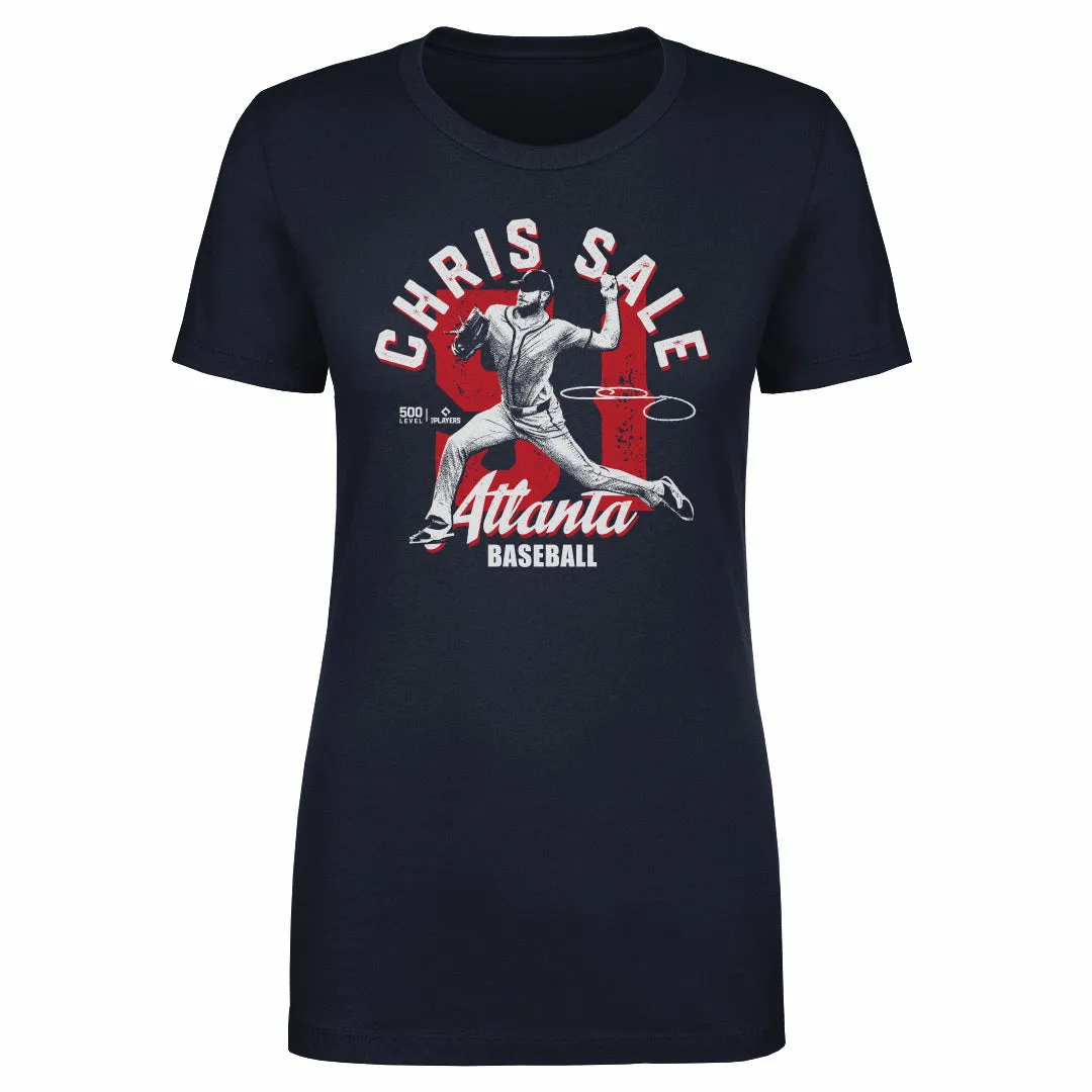 Chris Sale Atlanta Screen WHT sold by 500 Level