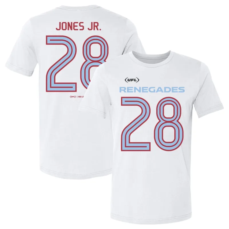 Steven Jones Jr. Arlington Renegades Name & Number F&B sold by 500 Level