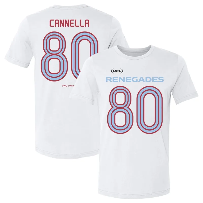 Sal Cannella Arlington Renegades Name & Number F&B sold by 500 Level
