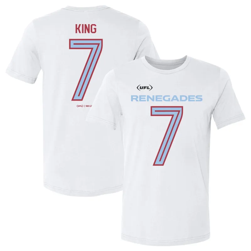 Marquette King Arlington Renegades Name & Number F&B sold by 500 Level