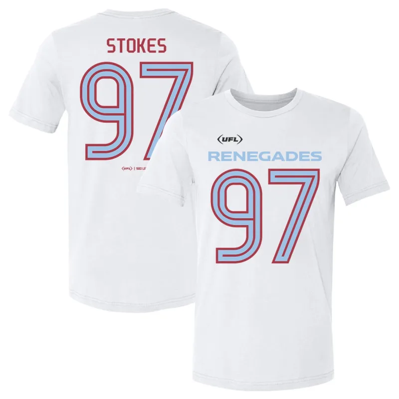 LaRon Stokes Arlington Renegades Name & Number F&B sold by 500 Level