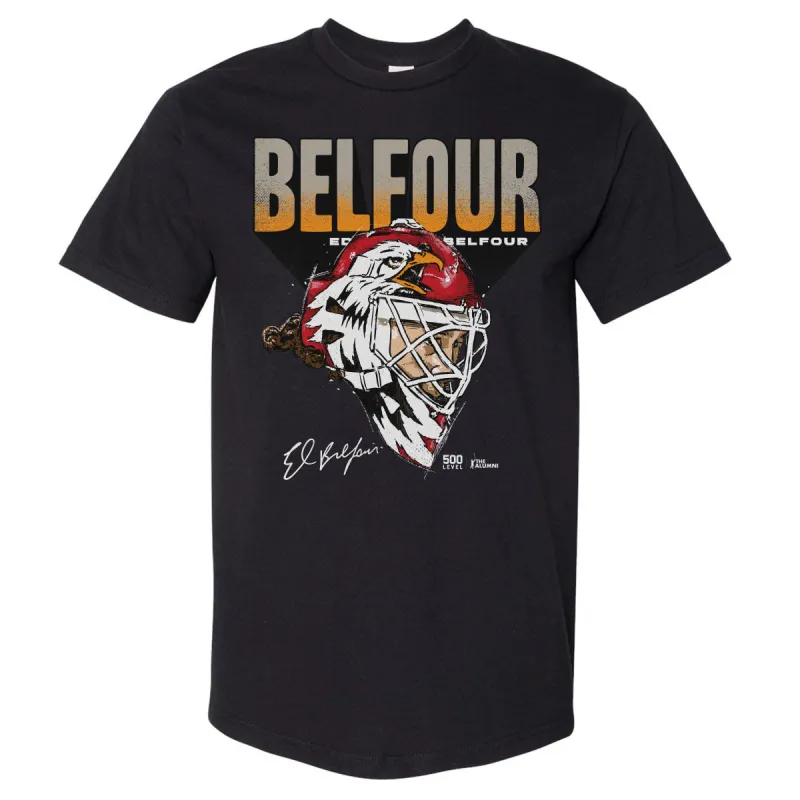 Ed Belfour Chicago Eagle Mask WHT sold by 500 Level