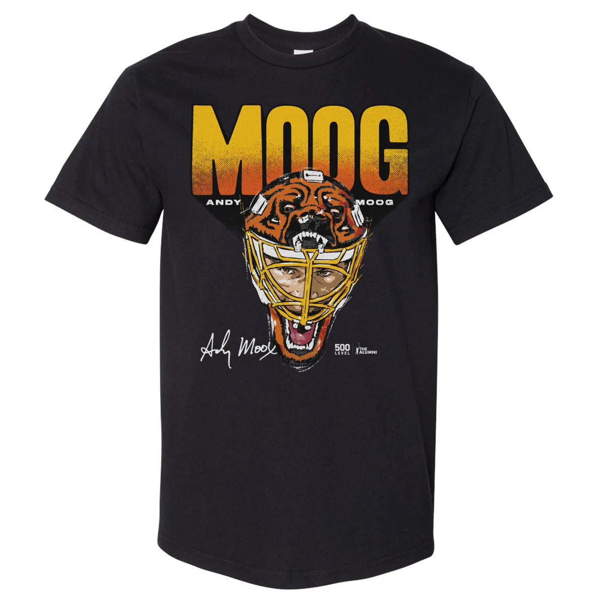 Andy Moog Boston Tiger Mask WHT sold by 500 Level