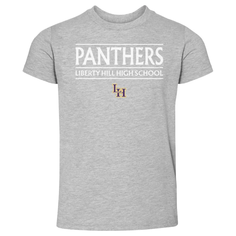 Crown Trio Liberty Hill Panthers Wordmark WHT sold by 500 Level