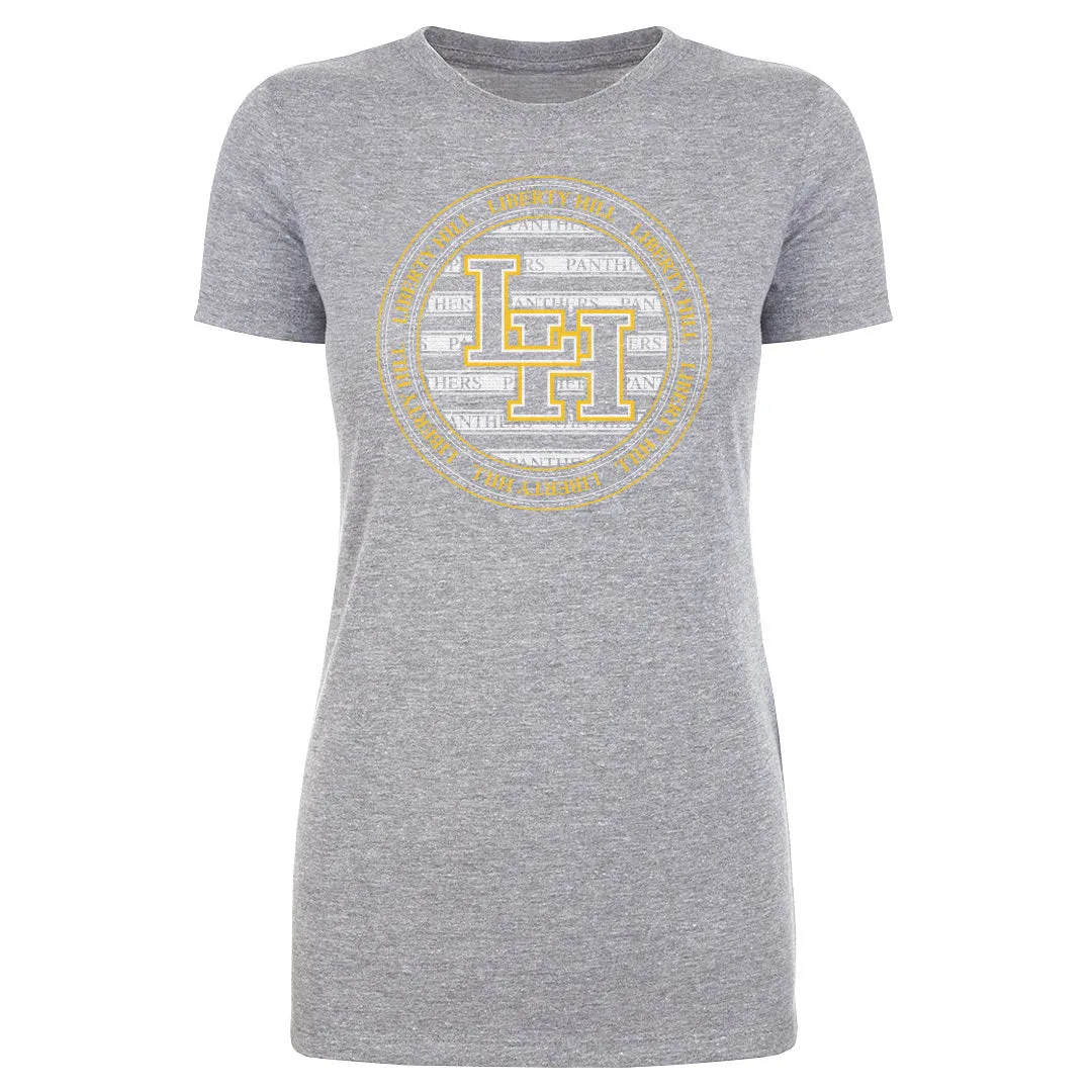 Crown Trio Liberty Hill Panthers Round Emblem WHT sold by 500 Level