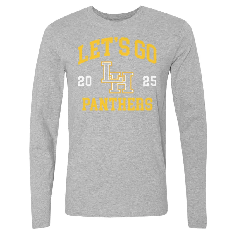 Crown Trio Liberty Hill Panthers Let's Go Logo 2025 WHT sold by 500 Level