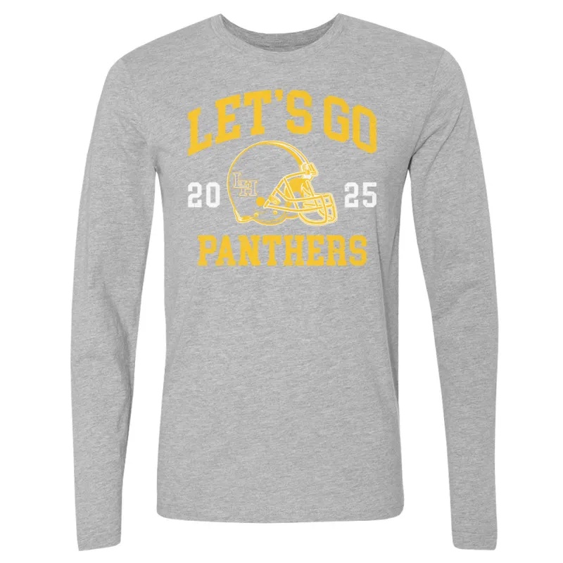 Crown Trio Liberty Hill Panthers Let's Go Helmet 2025 WHT sold by 500 Level