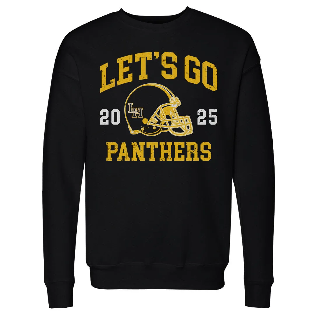Crown Trio Liberty Hill Panthers Let's Go Helmet 2025 WHT sold by 500 Level