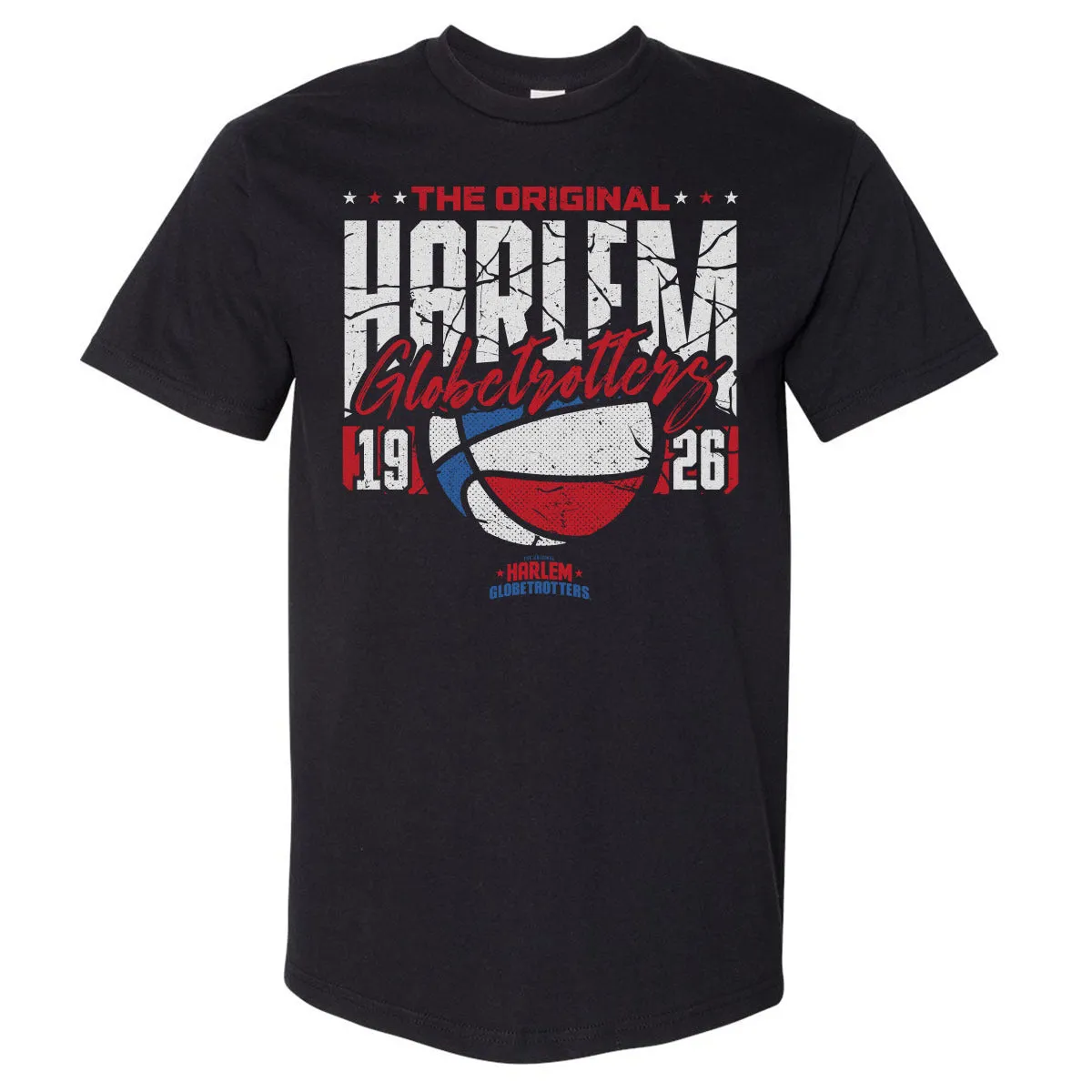 Harlem Globetrotters Cracked Font WHT sold by 500 Level