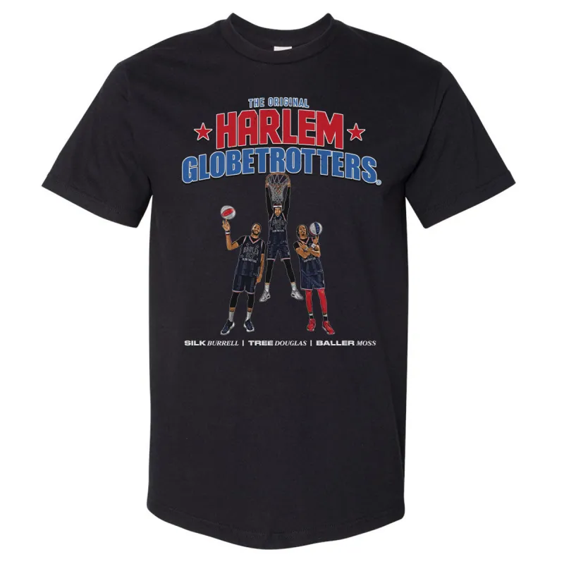 Harlem Globetrotters Trio WHT sold by 500 Level