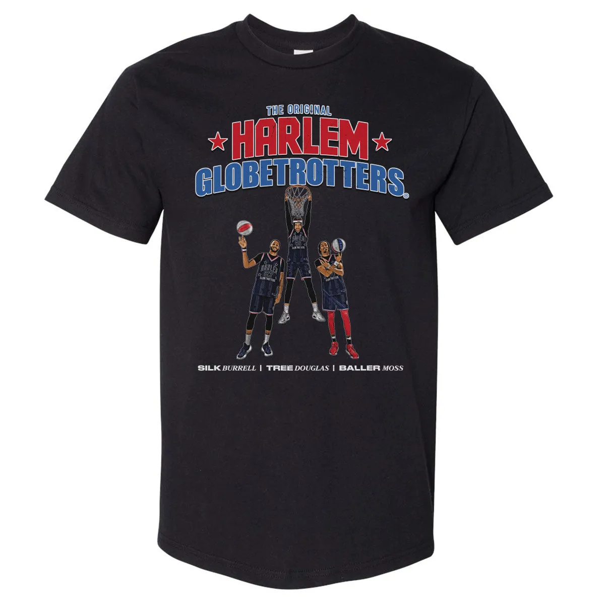 Harlem Globetrotters Trio WHT sold by 500 Level