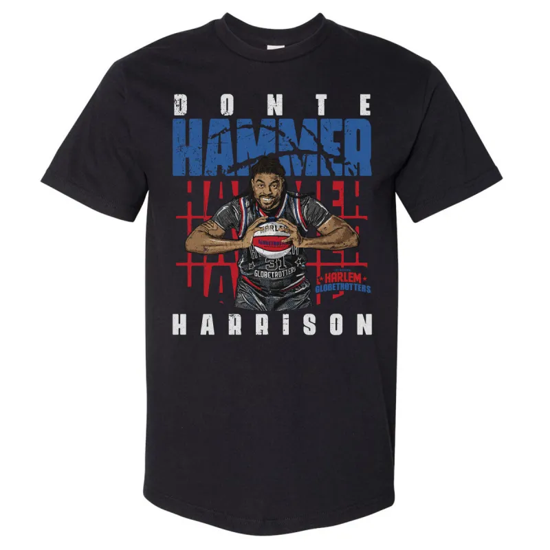 Hammer Harrison Harlem Globetrotters Pose WHT sold by 500 Level