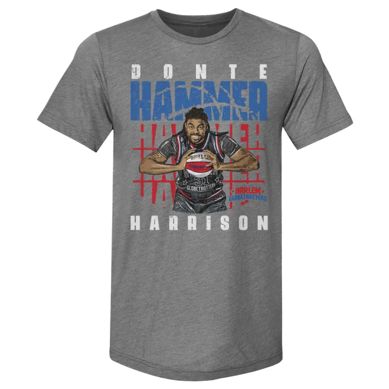 Hammer Harrison Harlem Globetrotters Pose WHT sold by 500 Level