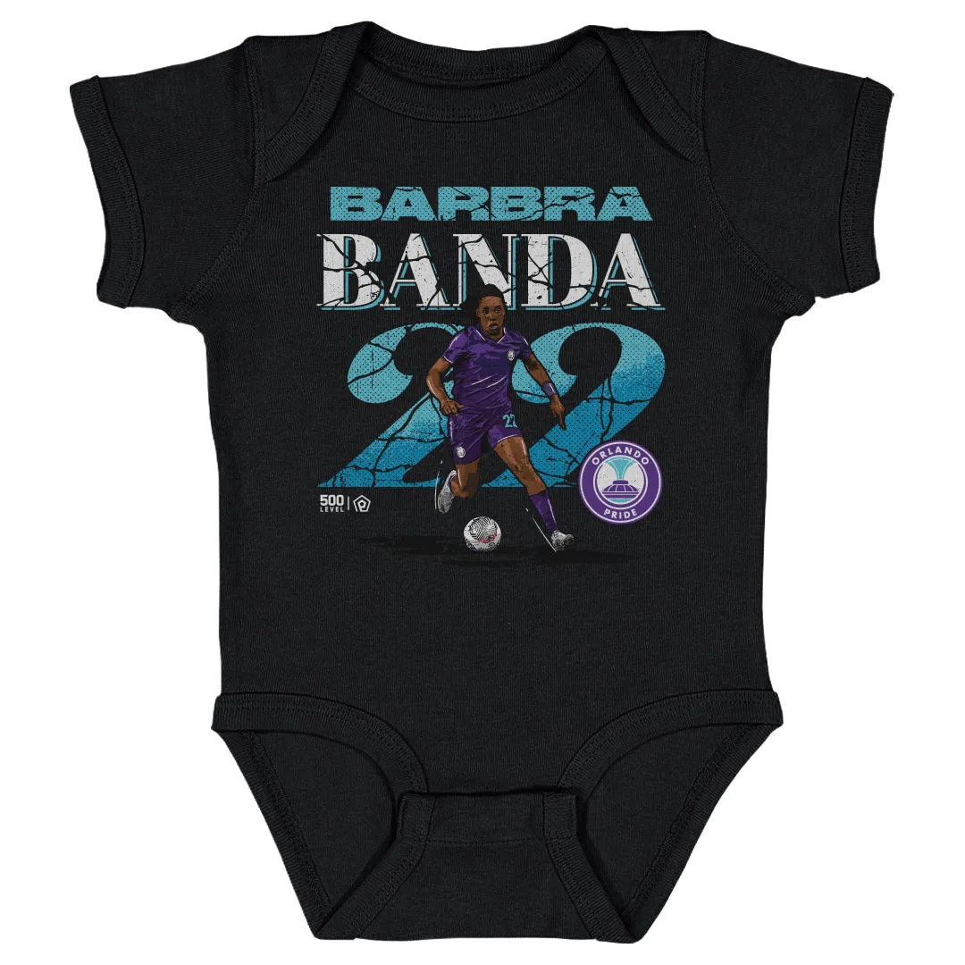 Barbra Banda Orlando Pride Cracked Number WHT sold by 500 Level product image thumbnail 2