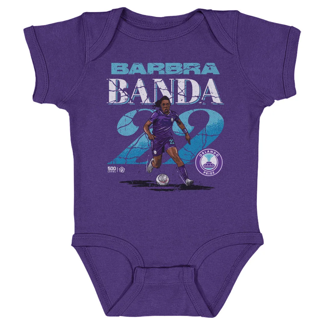 Barbra Banda Orlando Pride Cracked Number WHT sold by 500 Level product image thumbnail 3