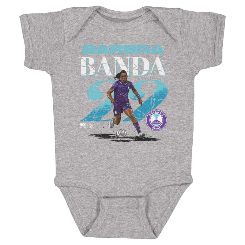 Barbra Banda Orlando Pride Cracked Number WHT sold by 500 Level