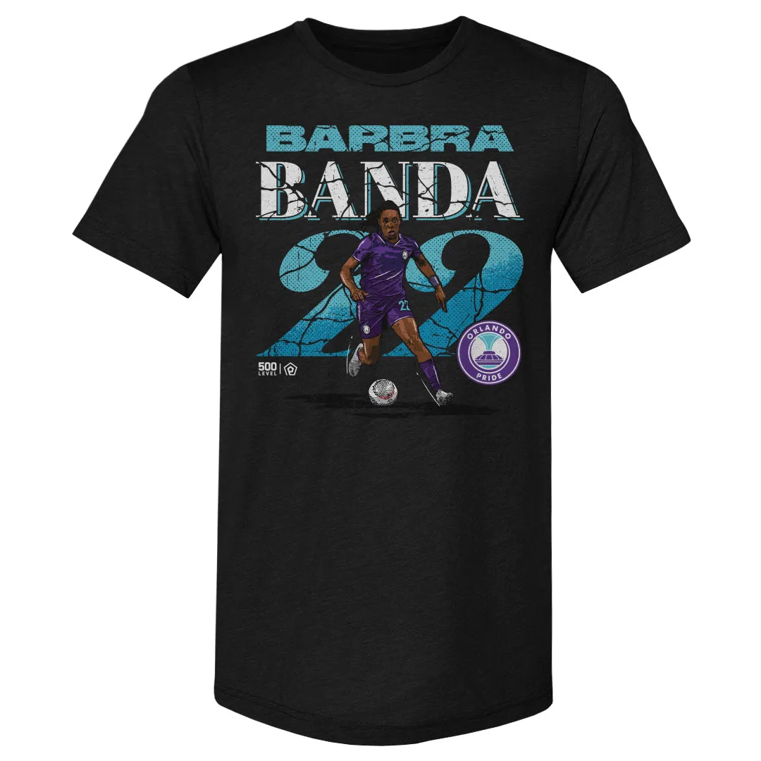 Barbra Banda Orlando Pride Cracked Number WHT sold by 500 Level product image thumbnail 2