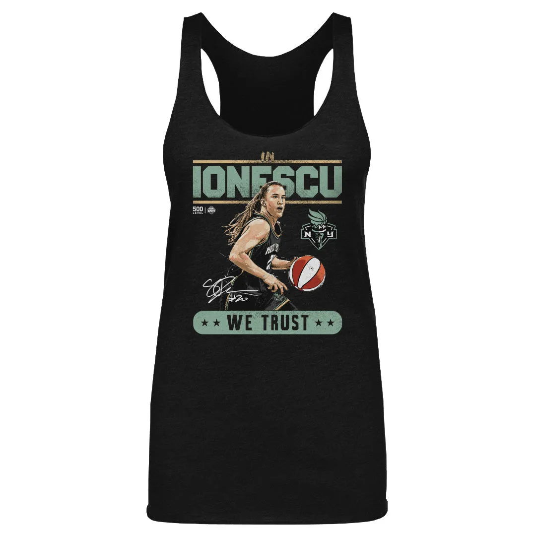 Sabrina Ionescu New York Liberty Trust WHT sold by 500 Level