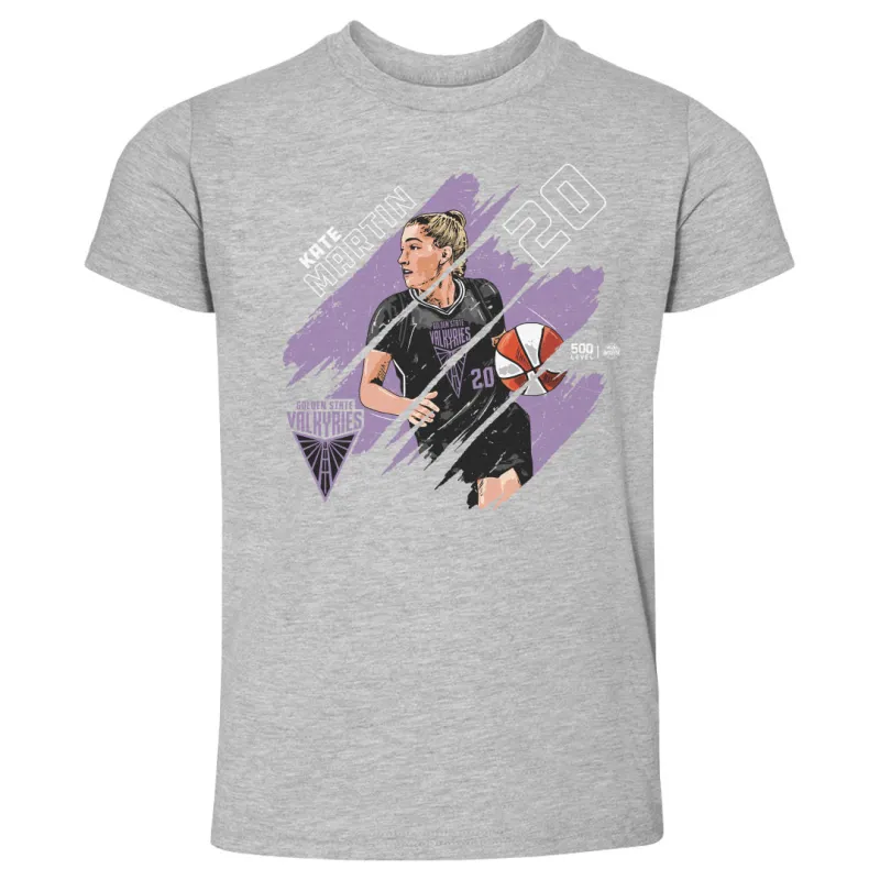 Kate Martin Golden State Valkyries Stripes WHT sold by 500 Level