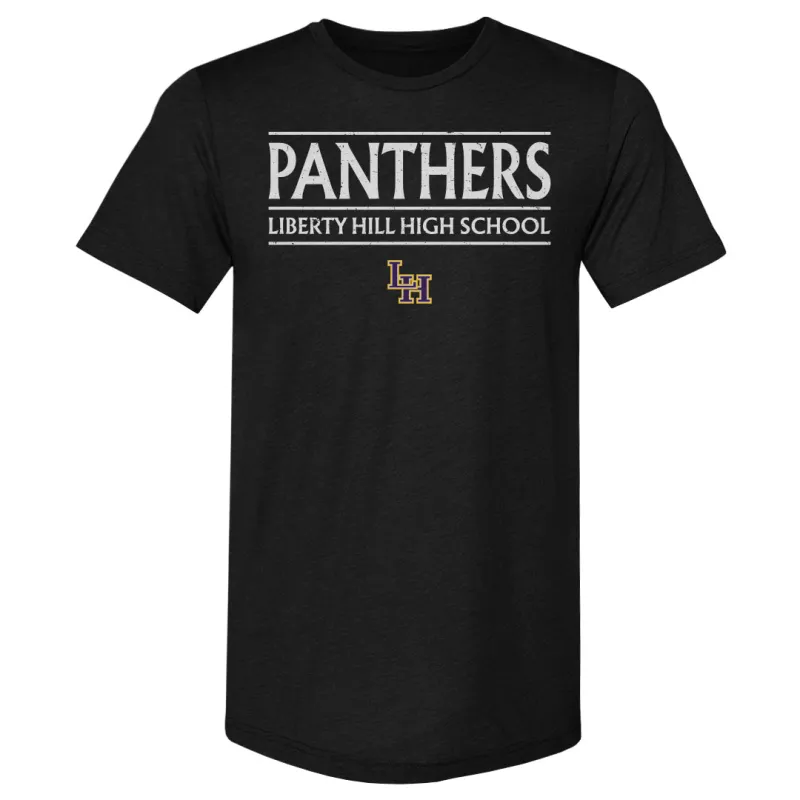Crown Trio Liberty Hill Panthers Wordmark WHT sold by 500 Level