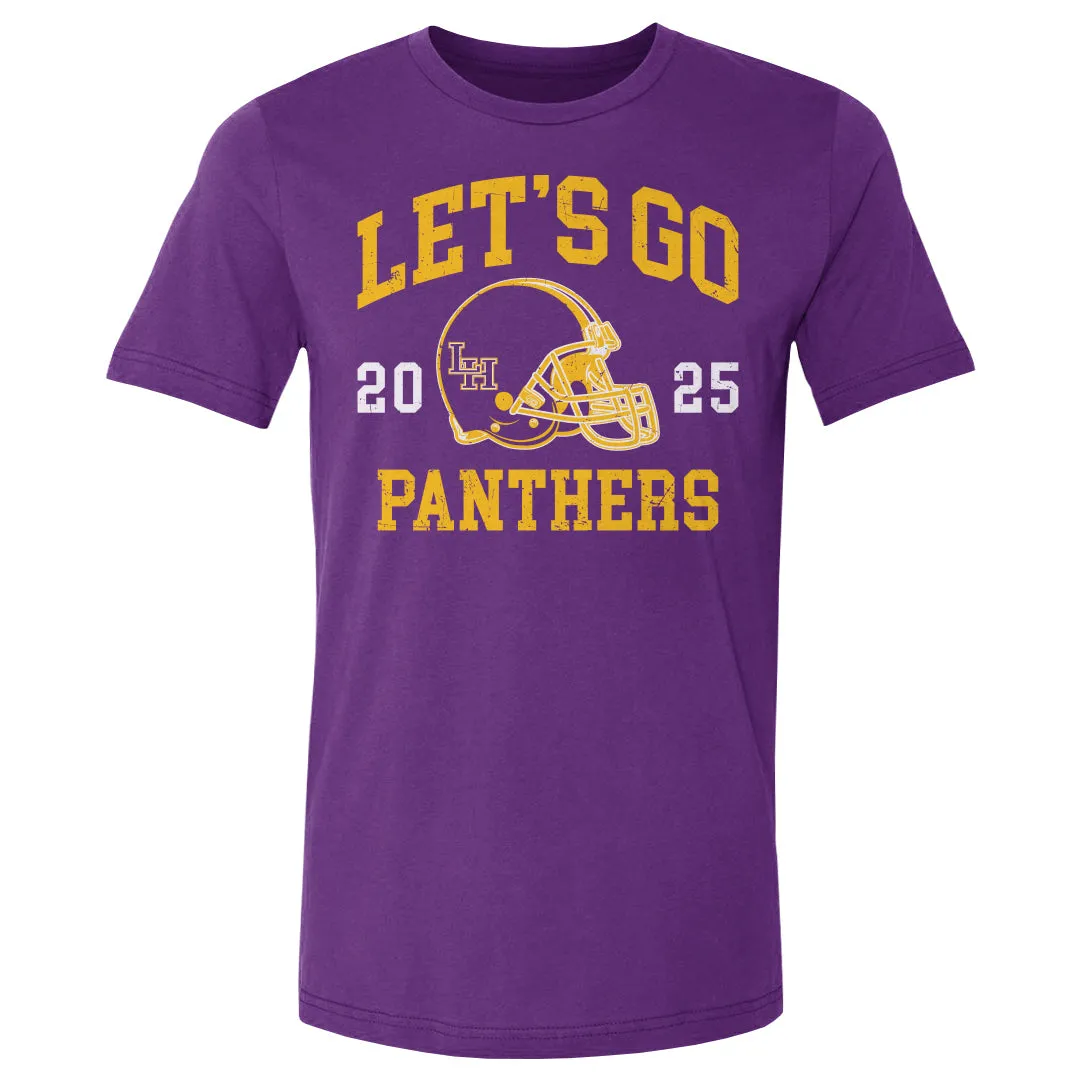 Crown Trio Liberty Hill Panthers Let's Go Helmet 2025 WHT sold by 500 Level