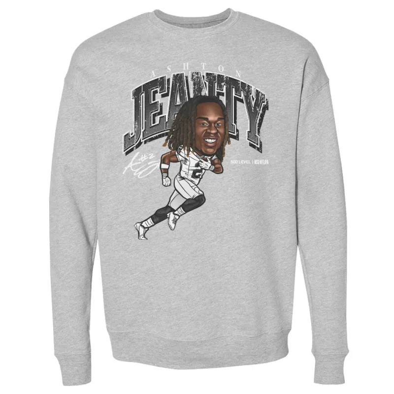 Ashton Jeanty Las Vegas Cartoon WHT sold by 500 Level