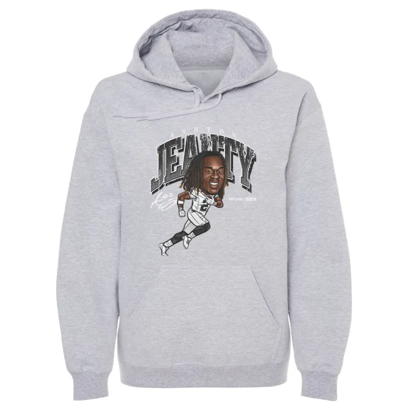 Ashton Jeanty Las Vegas Cartoon WHT sold by 500 Level