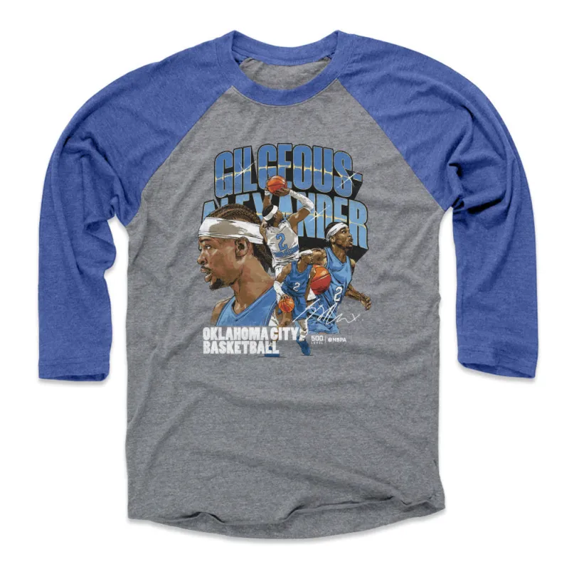 Shai Gilgeous-Alexander Oklahoma City Collage WHT sold by 500 Level