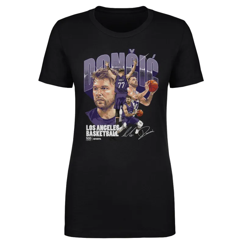 Luka Doncic Los Angeles L Collage WHT sold by 500 Level