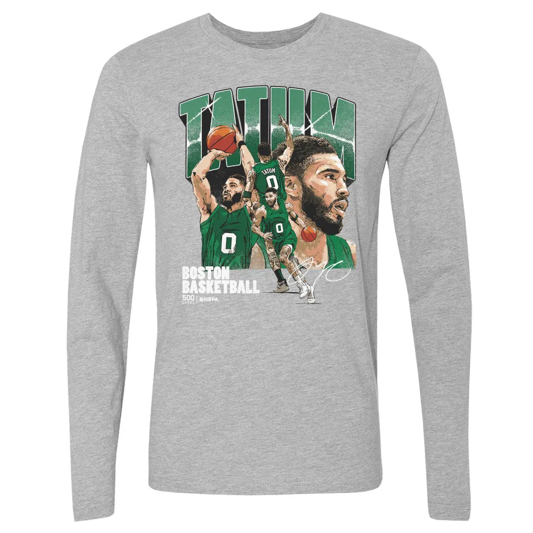 Jayson Tatum Boston Collage WHT sold by 500 Level