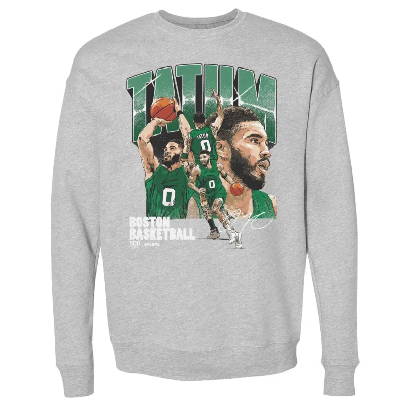 Jayson Tatum Boston Collage WHT sold by 500 Level