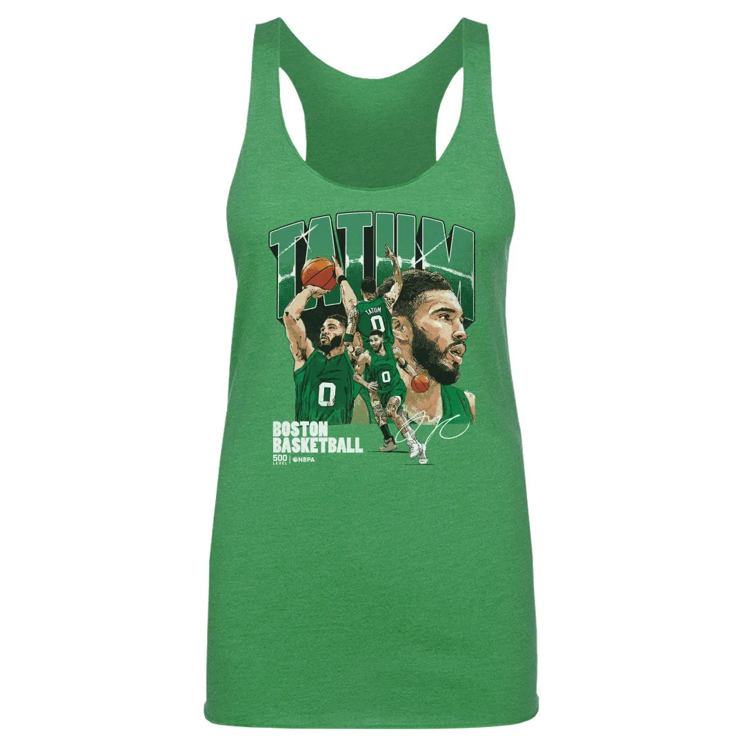 Jayson Tatum Boston Collage WHT sold by 500 Level