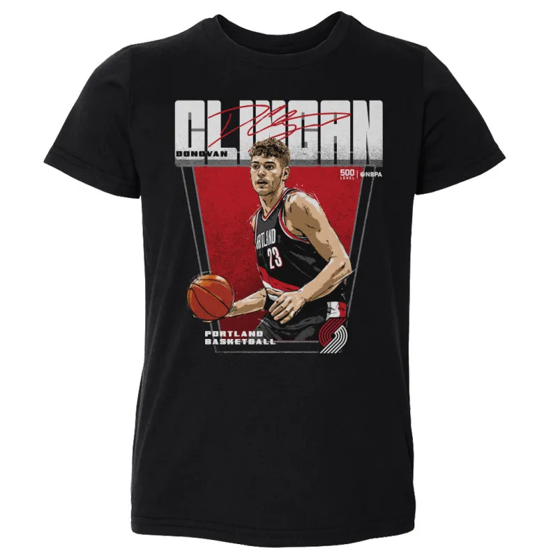 Donovan Clingan Portland Trail Blazers Premiere WHT sold by 500 Level