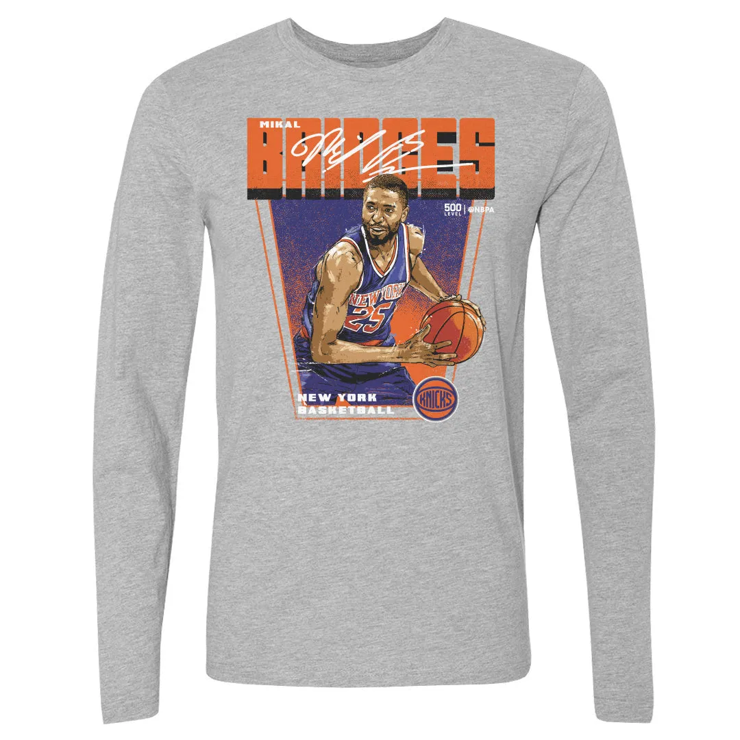 Mikal Bridges New York Knicks Premiere WHT sold by 500 Level product image thumbnail 2