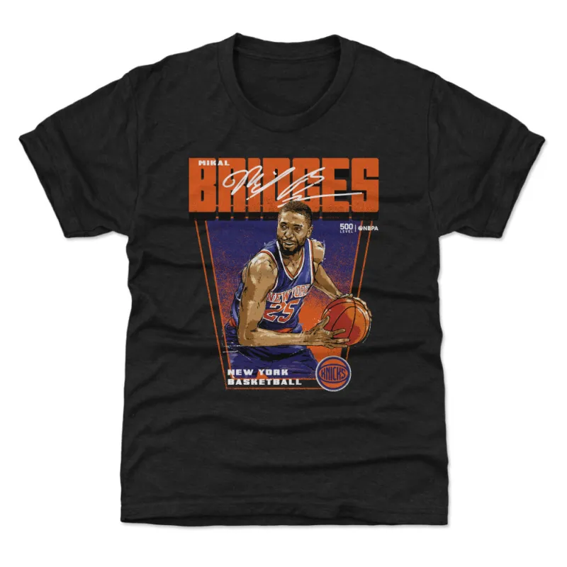 Mikal Bridges New York Knicks Premiere WHT sold by 500 Level