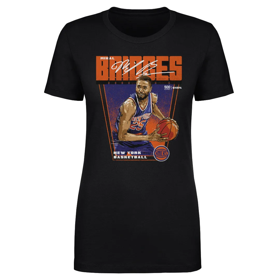 Mikal Bridges New York Knicks Premiere WHT sold by 500 Level product image thumbnail 2