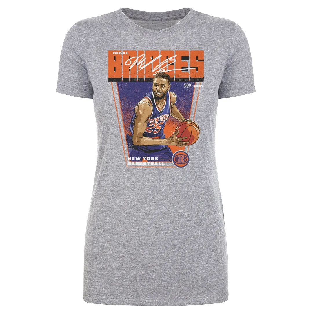 Mikal Bridges New York Knicks Premiere WHT sold by 500 Level product image thumbnail 3