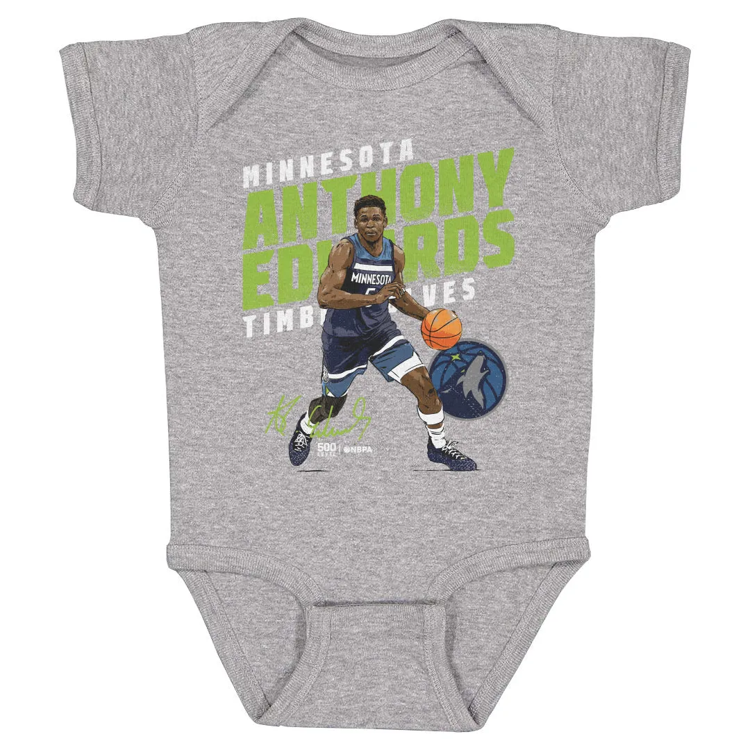 Anthony Edwards Minnesota Timberwolves Slant Drive WHT sold by 500 Level