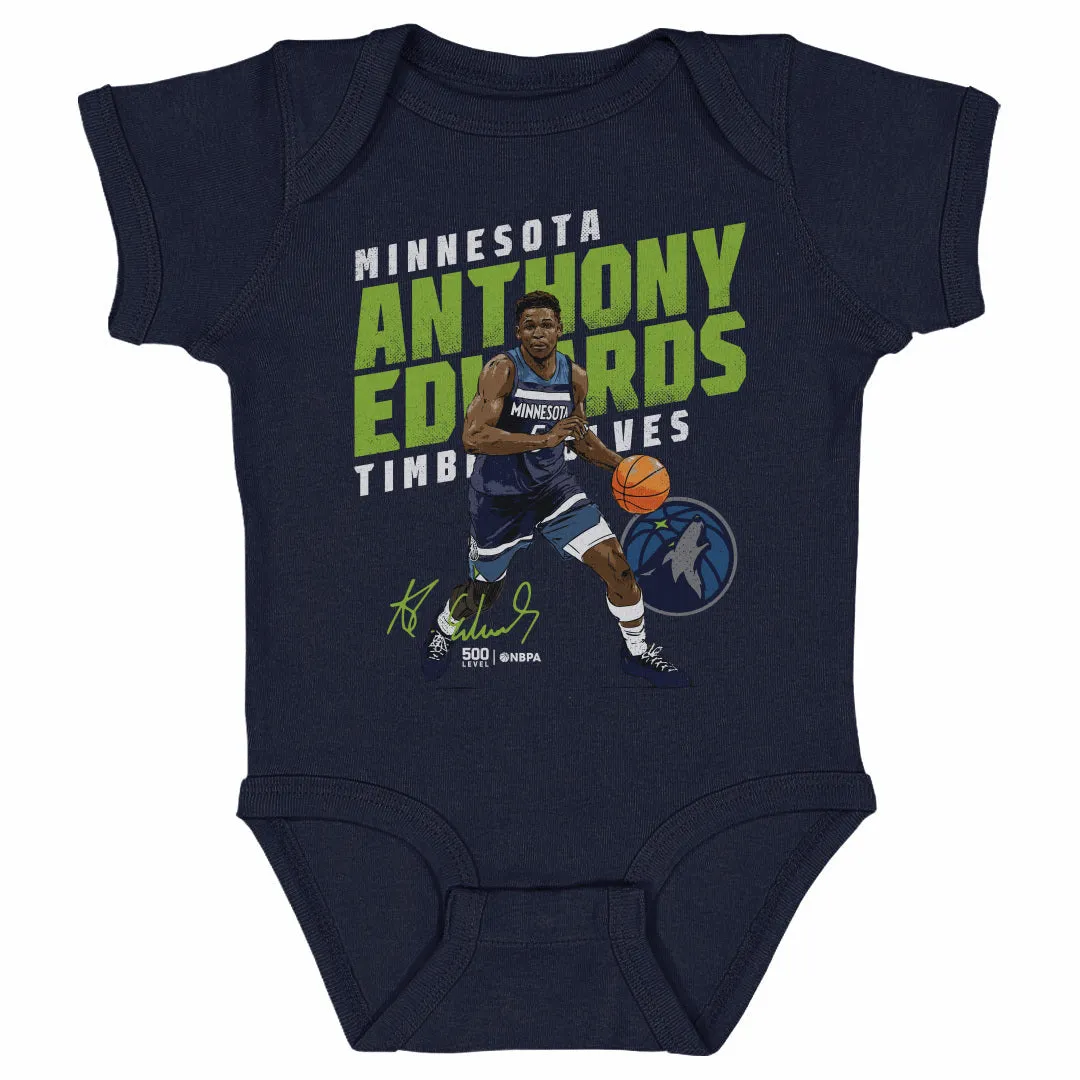 Anthony Edwards Minnesota Timberwolves Slant Drive WHT sold by 500 Level product image thumbnail 2